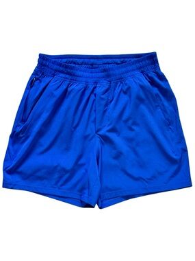 Lululemon Pace Breaker Linerless Short 5" - Beach Ball Blue S